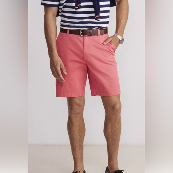 Vineyard Vines Pink Button-Up Shorts - Picture 5 of 6